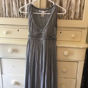 Striped maxi dress